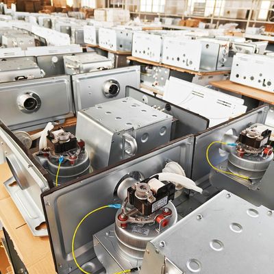 Stepless Boiler Terpasang di Dinding Gas White Shell Wall Hung Condensing Boiler