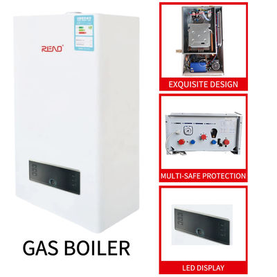 Komponen Atas Gas Wall Hung Boiler Electric Wall Hung Boiler Penukar Panas Tembaga