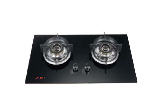Panel Kaca Dibangun Di Atas Kompor Gas Alat Dapur Kompor Gas Kompor