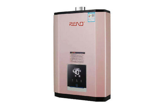 Pemanas Air Panas Gas Panas Instan 24L Wall Mount Gas Boiler Stainless Steel Shell