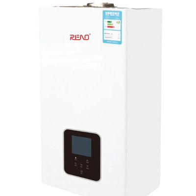Rumah dinding dipasang kondensasi boiler gas stainless steel Pemanasan dan mandi 22-42kw