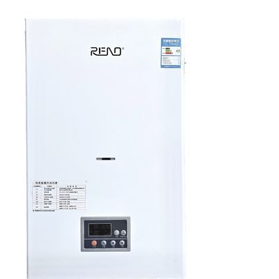 26 Kw Gas Wall Mounted Boiler Untuk Pemanasan Dan Mandi Gaya Casing Tembaga